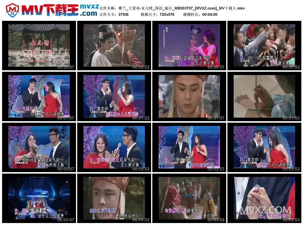 楼兰_王爱奉-女儿情_国语_流行_MB303707